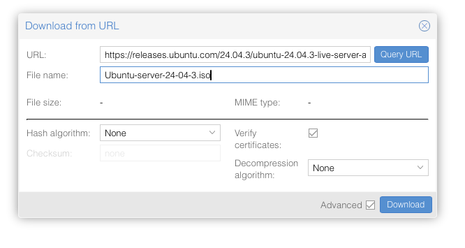 URL Down Config